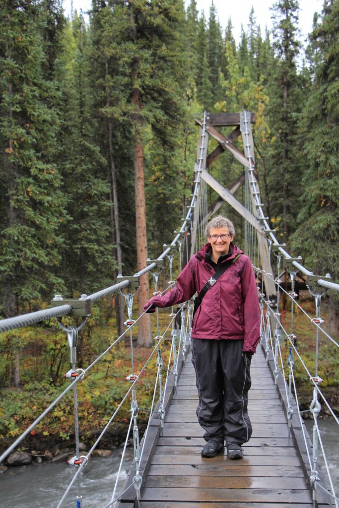 1. Tag im Denali Park Mer entscheided üs för en 2h gfüehrti Hiking-Tour D.h. do, 5min Laufe, 8min Wüsse öber de Park vermittle, 3 mi. Laufe, 8min.....
