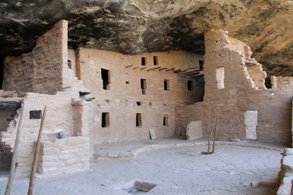 Wouh, i ha immer gmeint, Mesa Verde segi in Sandstei gmeisslet oder was au immer worde... Die händ jo richtigi Muure!